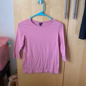 Pink art class large shirt.